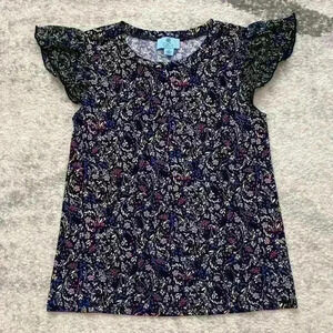 Cece floral blouse
